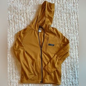 Coalatree Baseline Midlayer Hoodie Gold Size XS